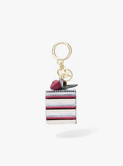 Michael Kors Outlet Cake Bag Charm In Red
