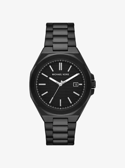 Michael Kors Outlet Callum Black-tone Watch