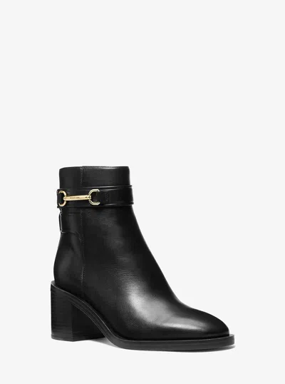 Michael Kors Outlet Carson Boot In Black