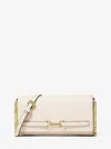 Michael Kors Outlet Carson Large Pebbled Leather Convertible Crossbody Bag In Multi