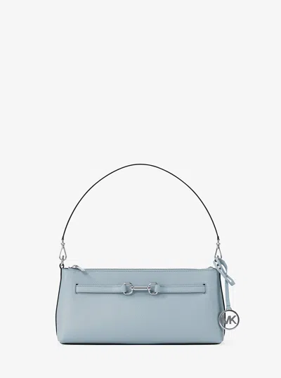 Michael Kors Outlet Carson Small Pebbled Leather Convertible Crossbody Bag In Multi