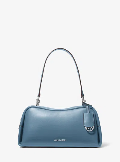 Michael Kors Outlet Cecily Medium Shoulder Bag In Blue