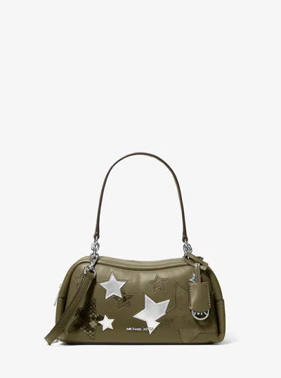 Michael Kors Outlet Cecily Small Embellished Shoulder Bag In Multi