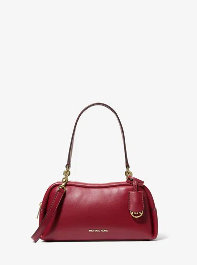 Michael Kors Outlet Cecily Small Shoulder Bag In Burgundy