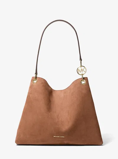 Michael Kors Outlet Christina Large Shoulder Bag In Multi