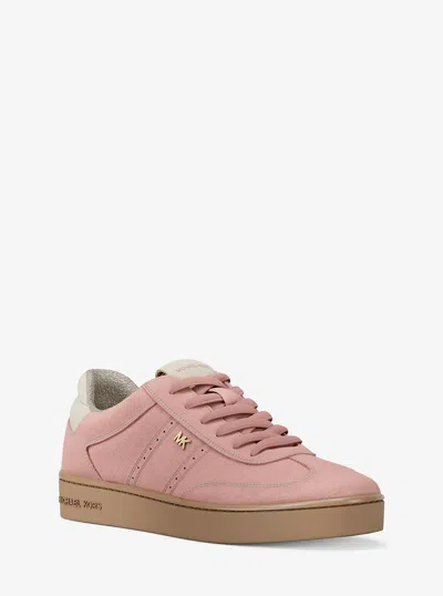 Michael Kors Outlet Cody Suede Sneaker In Multi