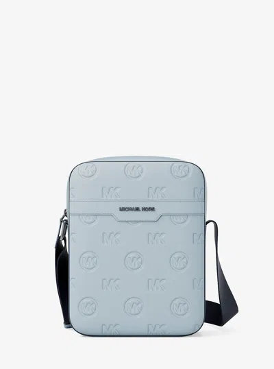 Michael Kors Outlet Cooper Logo Debossed Flight Bag In Multi