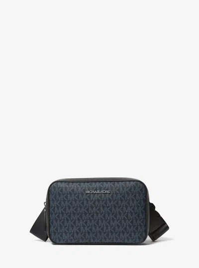 Michael Kors Outlet Cooper Signature Logo Belt Bag In Multi