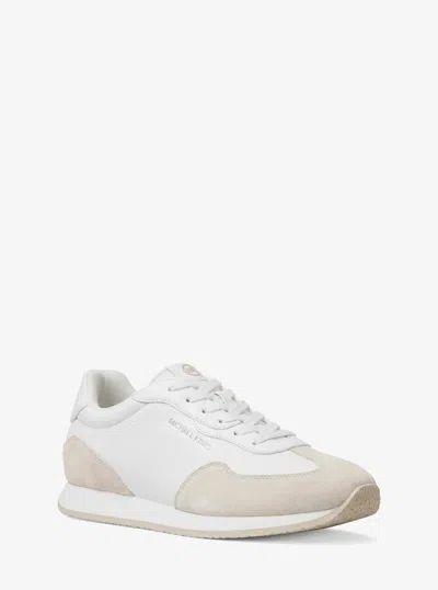 Michael Kors Outlet Essex Trainer In White