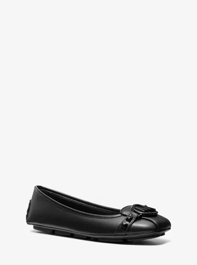 Michael Kors Outlet Fulton Studded Moccasin In Black