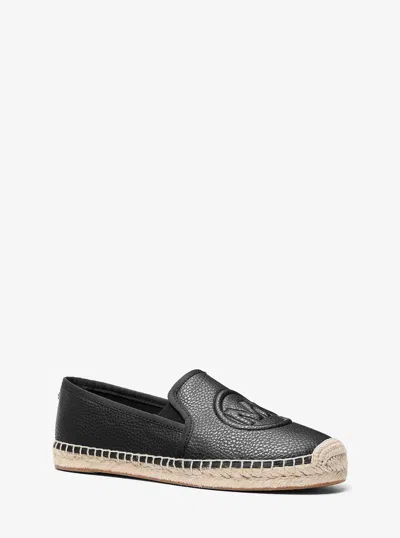 Michael Kors Outlet Hastings Slip-on Espadrille In Black