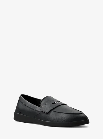 Michael Kors Outlet Hugh Slip-on Loafer In Black
