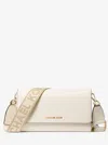 Michael Kors Outlet Jet Set Large Leather Crossbody Bag In Multi