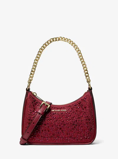 Michael Kors Outlet Jet Set Small Embellished Convertible Crossbody Bag In Multi