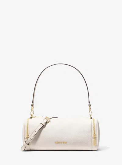 Michael Kors Outlet Jet Set Travel Small Pebbled Leather Convertible Crossbody Bag In Multi