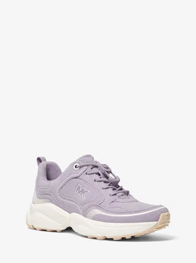 Michael Kors Outlet Jett Trainer In Blue