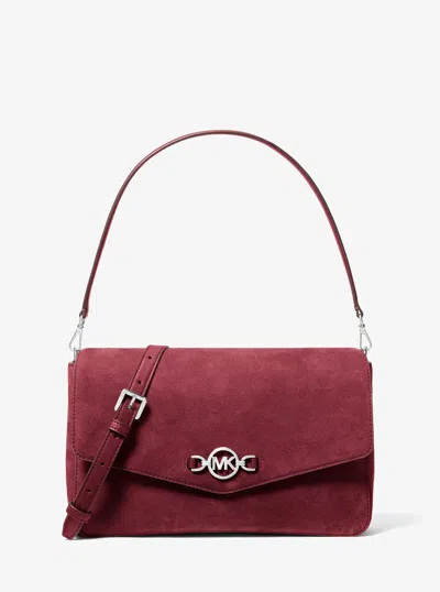 Michael Kors Outlet Kacey Large Convertible Shoulder Bag In Multi