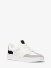 Michael Kors Outlet Kai Mixed-media Sneaker In Multi