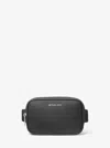 Michael Kors Outlet Khai Small Nylon Sling Pack In Black