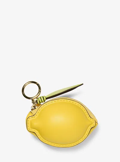 Michael Kors Outlet Lemon Coin Purse In Multi