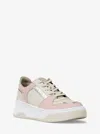 Michael Kors Outlet Lexi Mixed-media Sneaker In Multi
