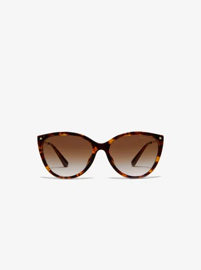 Michael Kors Outlet Lima Sunglasses In Brown