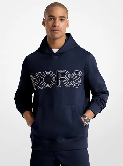 Michael Kors Outlet Logo Cotton Hoodie In Multi
