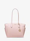 Michael Kors Outlet Marilyn Medium Signature Logo Tote Bag In Multi