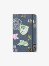 Michael Kors Outlet Medium Embellished Denim Notebook In Blue