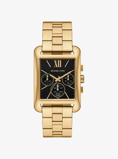 Michael Kors Outlet Monroe Gold-tone Watch