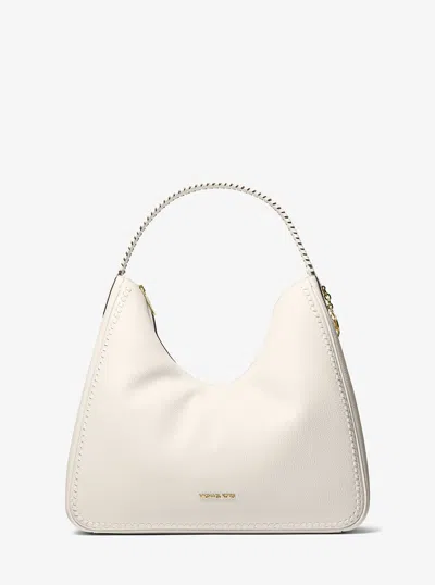Michael Kors Outlet Nayla Medium Hobo Shoulder Bag In Multi
