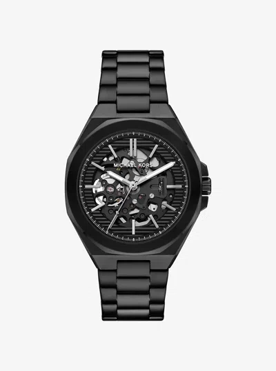 Michael Kors Outlet Oversized Callum Black-tone Watch