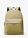 Michael Kors Outlet Pacey Signature Logo Backpack In Multi