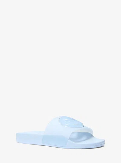 Michael Kors Outlet Penny Pvc Slide Sandal In Multi