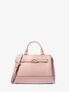Michael Kors Outlet Reed Extra-small Pebbled Leather Satchel In Pink
