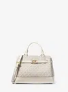 Michael Kors Outlet Reed Small Signature Logo Satchel In Multi