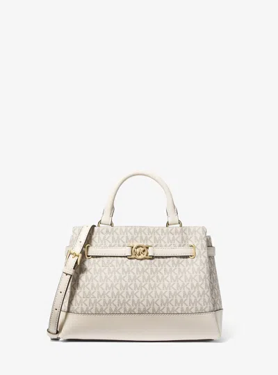 Michael Kors Outlet Reed Small Signature Logo Satchel In Multi