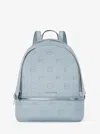 Michael Kors Outlet Rhea Medium Logo Debossed Backpack In Multi