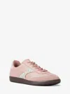 Michael Kors Outlet Sammy Mixed-media Sneaker In Multi