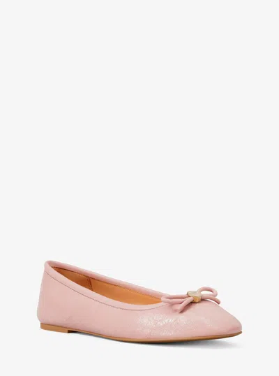 Michael Kors Outlet Savannah Ballet Flat In Multi