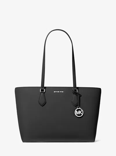Michael Kors Outlet Sheila Large Tote Bag In Black