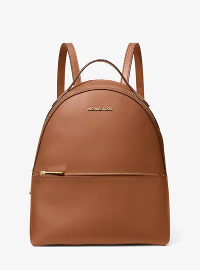 Michael Kors Outlet Sheila Medium Backpack In Brown