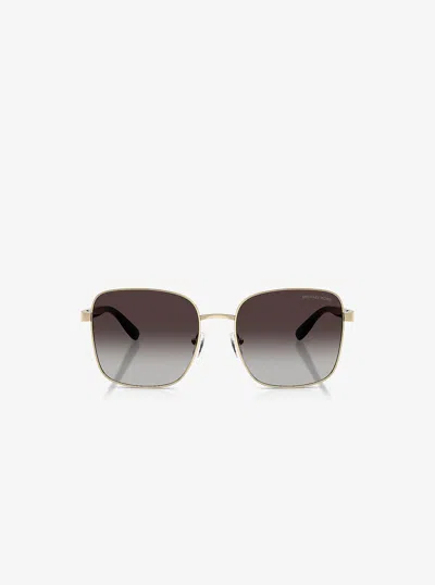 Michael Kors Outlet Tanzania Sunglasses In Brown
