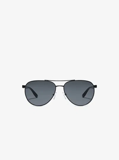 Michael Kors Outlet Toulon Sunglasses In Black
