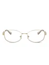 Michael Kors Oval-frame Glasses In Gold