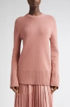 Michael Kors Cashmere Crewneck Tunic Sweater