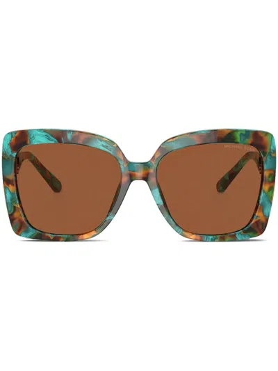 Michael Kors Oversize-frame Sunglasses In Pink