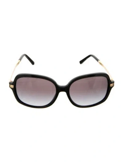 Pre-owned Michael Kors Oversize Gradient Sunglasses In Black