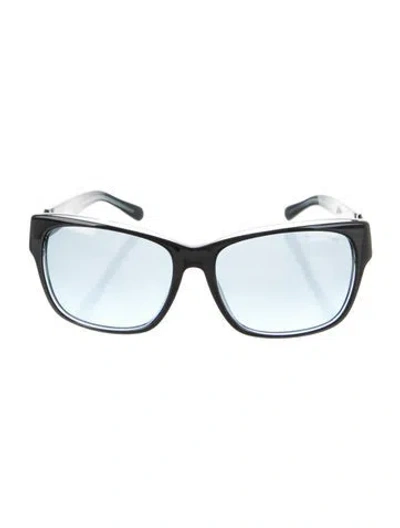 Pre-owned Michael Kors Oversize Gradient Sunglasses In Black