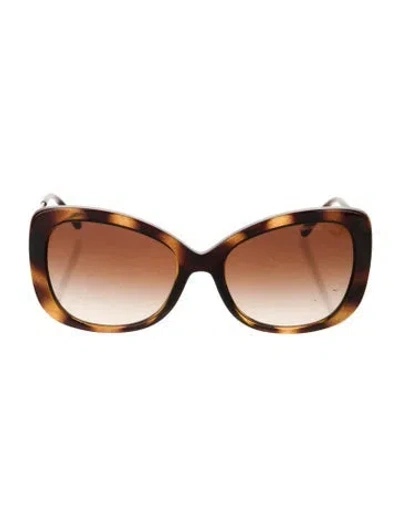 Pre-owned Michael Kors Oversize Gradient Sunglasses In Brown
